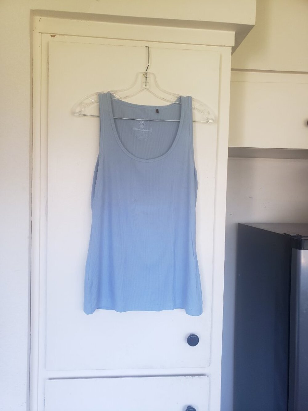 Tommy Bahama Light Blue Tank Top Size Med